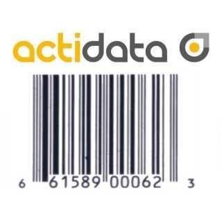 actiTape - Barcode Label Set LTO-8 - 50 pcs. (45 DC + 5 CC)