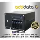 Actidata - Ti-NAS QT-7-CF 20TB (5x 4TB EP-HDD, 1x LTO-7...