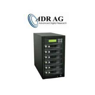 ADR - HD-Producer mit 5 Targets - Standalone Harddisk duplicator 1 masterslot und 5 targets / 128MB Buffer / for 3,5" SATA / up to 66MB/S  +  +  +  unterstützt 3,5" SATA harddisk/ 2,5" SATA*