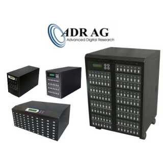 ADR - USB Producer mit 69 Targets - Standalone USB-Duplicator mit 1 masterslot und 69 targets, internal controller und display  +  +  +  unterstützt USB1.0/2.0/3.0   +  +  All ADR - Producers have special functions : Flash quality check, real capacity che