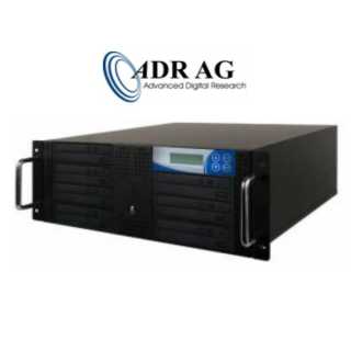 ADR Thunder 19" duplicator 1 to 6 BD-R - 1 to 6 manual duplicator in 19" Rack (harddisk not included)