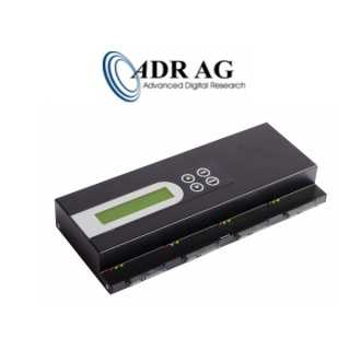 ADR - HD-Producer 600 portable mit 3 Targets - Standalone Harddisk duplicator 1 masterslot und 3 targets / 64MB Buffer / for 2,5" und 3,5" SATA  +  +  +  unterstützt 2,5"/3,5" SATA harddisk/ IDE*