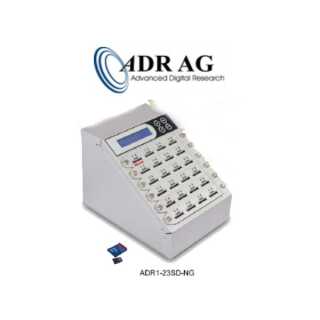 ADR - SD Producer NG LOG mit 7 Targets  - Standalone SD-Duplicator mit 1 masterslot und 7 targets, Quick Socket, internal controller und display   +  +  +  unterstützt SD-Card / microSD
