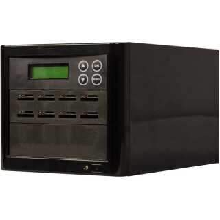 ADR - SD Producer "LITE" mit 7 Targets  - Standalone SD-Duplicator "Lite" mit 1 masterslot und 7 targets, internal controller und display   +  +  +  unterstützt SD-Cards / microSD