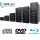 ADR - Whirlwind PREMIUM tower 1 to 9 DVD-R - 1 to 9 manual duplicator with 1 reader and 9 writers (1TB HDD included)