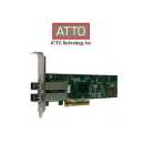 ATTO - Celerity FC Fibre Dual Channel 8Gb FC to x8 PCIe 2.0 Host Bus Adapter, Low Profile,LC SFP+ included