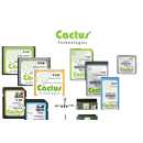 Cactus - CF-Karten 303 Serie - 128 MB - CF Karten SLC Standard -  -45°C - 90°C