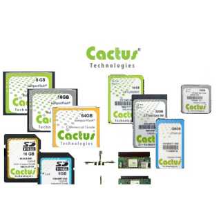 Cactus - µSD Karten 803 Serie - 1 GB - µSD Karte SLC -  -25°C - 85°C