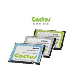 Cactus - CompactFlash Card -  240 Series - 128 GB - Industrial MLC CF-240 - C-Temp (-25C to +85C)