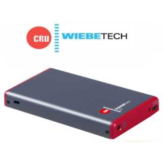 CRU - ToughTech Secure m3 - AES256 - USB 3.0 - 0GB (install your own 2.5-inch SATA drive) - WriteProtect - bus-powered - keys