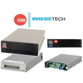 CRU - Wechselrahmen - DataPort - DP25-3SJR - USB 3.0 & SATA 6G  zu dual SATA drives - Rahmen & Kanister - RAID Konfiguration am Rahmen - schwarz