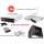 CRU - Wechselrahmen - DataPort - DP25 Dual Port SAS / SATA - 2x SATA 6Gbs - Metall - Rahmen + Kanister - schwarz - Aufnahme von 2x SATA HDD im Carrier - latch