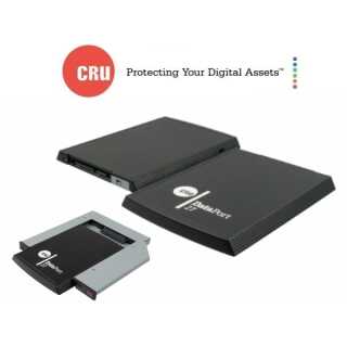CRU - Wechselrahmen - DataPort - DP27 - Kanister für DP27(L) - Kanister für 1x 2,5 Zoll Lfw. - schwarz - USB3.0 Anschluss