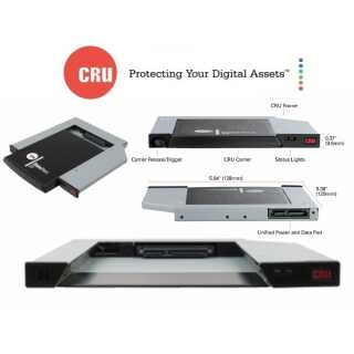 CRU - Wechselrahmen - DataPort - DP27 - Rahmen  - SATA 6 Gbps HOST - schwarz