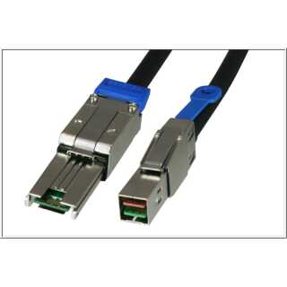 SAS Kabel extern SFF-8088 auf SFF-8644 - 2m mini SAS auf mini SAS HD - AWG 28