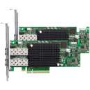 Emulex - LPe32002 Gen 6 (32Gb), dual-port HBA (for EMC) Hostbus-Adapter PCIe 3.0 x8 Low-Profile 32Gb Fibre Channel Gen 6 x 2