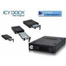 ICY DOCK - ToughArmor - MB991SK-B - 2,5 Zoll SATA HDD/SSD - Vollmetall - für 3,5 Zoll Schacht - SATA 6Gbit/s - Lüfterlos - Sicherheitsschloss