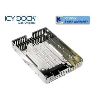 ICY DOCK - MB482SP-3B - "EZConvert Air Lite" Offener 2,5 Zoll zu 3,5 Zoll SATA Festplatten- oder SSD-Konverter / Einbau-Kit