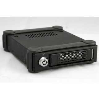ICY DOCK - ToughArmor - MB991U3-1SB - Externes 2,5 Zoll  SAS/SATA USB 3.0/Mini-SAS Gehäuse - USB 3.0 - SATA 6Gbit/s - Metall - Ein-/Ausschalter - LED - Lüfterlos