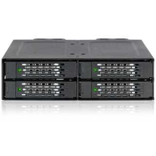 ICY DOCK - ToughArmor - MB699VP-B - 4 Bay 2,5" NVMe U.2 SSD Vollmetall-Backplane