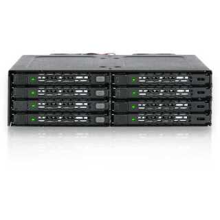 ICY DOCK - ToughArmor - MB998IP-B - 8 Bay 2,5" SAS/SATA SSD&HDD (7mm) Backplane-Modul