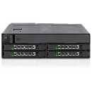 ICY DOCK - ToughArmor - MB604SPO-B - 4 x 2.5" SAS/SATA SSD/HDD & (Ultra) Slim ODD Backplane Cage