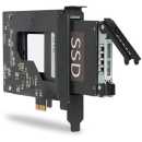 ICY DOCK - ToughArmor - MB839SP-B- 2,5” SATA SSD/HDD zu PCIe 2.0 x1 Hot-Swap Wechselrahmen