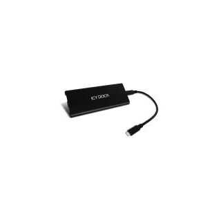 ICY DOCK - Nano - MB861U31-1M2B M.2 NVMe PCIe SSD zu USB 3.2 Gen 2 10 Gbps Adapter / Externes Gehäuse
