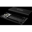 ICY DOCK - Nano - MB861U31-1M2B M.2 NVMe PCIe SSD zu USB 3.2 Gen 2 10 Gbps Adapter / Externes Gehäuse