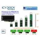 ICY DOCK - MB987M2P-2B - EZConvert Ex Pro - M.2 NVMe SSD to PCIe Adapter Card w/ heatsink