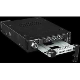 ICY DOCK - ToughArmor - 2x U.2 SSD to SlimSAS in 1x 3.5" bay metal black