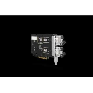 ICY DOCK - ToughArmor - 2x M.2 NVMe SSD Wechselrahmen für PCIe Slot (PCIe Bifurcation nötig)