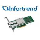 Infortrend - Intel HBA card, X520-SR2, 10G-iSCSI, dual...