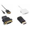 InLine - HDMI-DVI Adapter, HDMI Stecker auf DVI Buchse,...