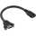 InLine - HDMI Adapterkabel zum Einbau, HDMI A Buchse/Buchse, vergoldete Kontakte, 4K2K, 0,2m