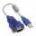 InLine - USB zu Seriell Adapterkabel Premium, Stecker A an 9pol Sub D Stecker