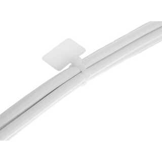 InLine - Kabelbinder mit Markierfeld aussen, Länge 200mm, Breite 2,5mm, 100 Stück