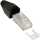InLine - Crimpstecker RJ45 geschirmt, mit Knickschutz und Einfädelhilfe, 100er Pack, schwarz