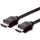 InLine - HDMI Kabel, HDMI-High Speed, Stecker / Stecker, schwarz, mit Ferrit, 3m