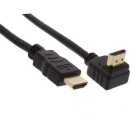 InLine - HDMI Kabel, gewinkelt, HDMI-High Speed mit...
