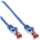 InLine - Patchkabel, S/FTP (PiMf), Cat.6, 250MHz, PVC, Kupfer, blau, 2m