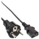 InLine - Netzkabel, Schutzkontakt gerade auf...
