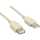 InLine - USB 2.0 Verlängerung, Stecker / Buchse, Typ A, beige/grau, 1,8m