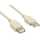 InLine - USB 2.0 Verlängerung, Stecker / Buchse, Typ A, beige/grau, 1,8m