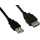 InLine - USB 2.0 Verlängerung, Stecker / Buchse, Typ A, schwarz, 1,8m
