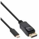 InLine - USB Display Kabel, USB Typ-C Stecker zu...