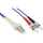 InLine - LWL Duplex Kabel, LC/ST, 50/125µm, OM4, 20m