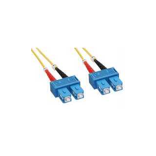 InLine - LWL Duplex Kabel, SC/SC, 9/125µm, OS2, 15m