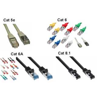 InLine - Patchkabel, Cat.6A, S/FTP, TPE flexibel, schwarz, 20m