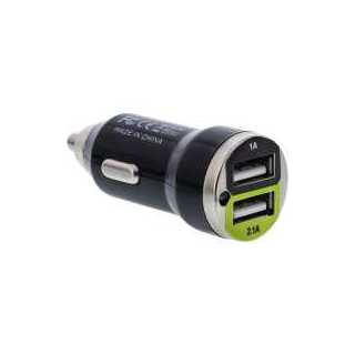 InLine - USB KFZ Ladegerät Stromadapter, 12/24VDC zu 5V DC/2.1A, Mini